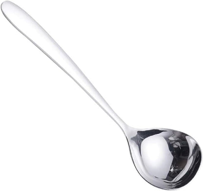 Stainless Steel Multi Serving Spoon 2.5mm Thickness- Buffet Serving Spoon Large Serving Spoon Solid Spoons Hostess Serving Utensils for Catering Buffet Party Kitchen Restaurant
