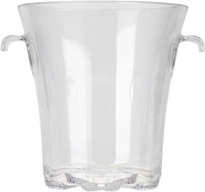 Ice Bucket for Bottle Service Polycarbonate Clear Color- Beverage Tub Champagne Wine Beverage Cooler Wine Cooler Beer Chiller Ideal Party Tubs for Indoor Outdoor Bars