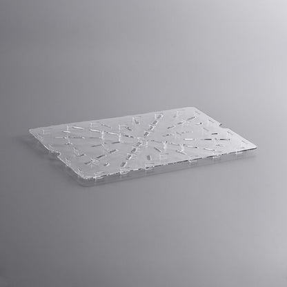 Food Storage Box Drain Shelf White Color- Food Storage Container Drain Shelf for Food Fruit Vegetables Sink Kitchen Restaurant Hotel Kitchen and Cafeteria