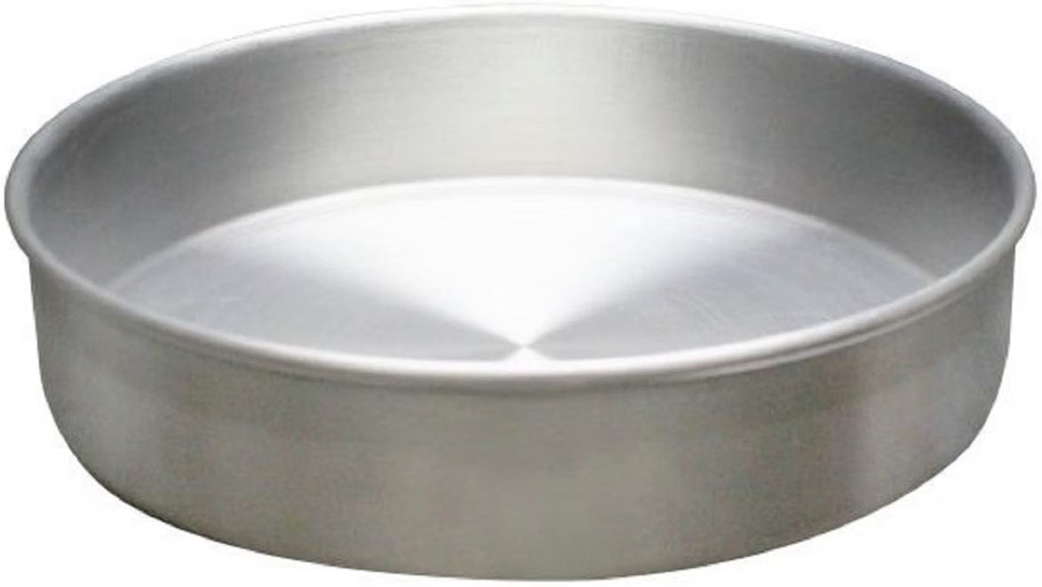 Aluminum Round Layer Cake Baking Pan Set of 3 - Bakeware for Cake Pizza Layer Cake Pans Easy Releasing Cake Baking Pans Circle Cake Pans Cake Tin Cheesecake Mold