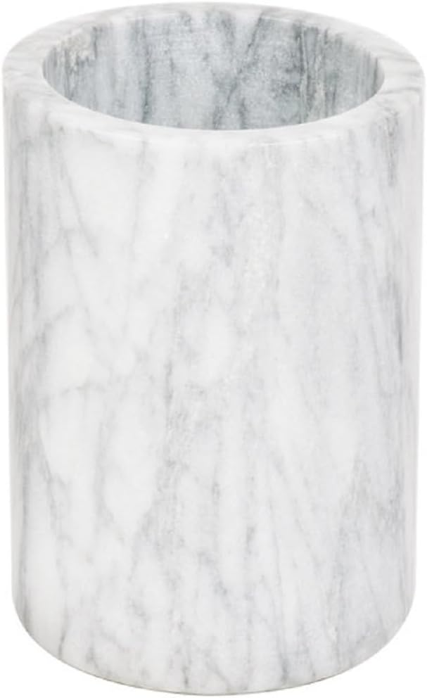 4-1/2" x 6" Marble Wine Cooler - Wine Chiller Bucket Keep Wine Beverages Cold Wine Champagne Beer Cocktail Cooler Tabletop Wine Chiller for Parties Dinner Kitchen Bar