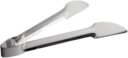 Hamburger Tong Stainless Steel- Heavy Duty Flipping Tongs Multifunctional Stainless Steel Food Tongs for Beefsteak Bread Hamburger BBQ Meats Pizza Pies Bread Fish