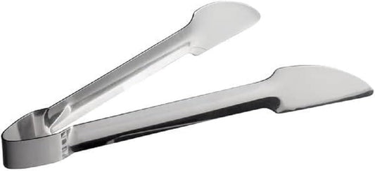 Hamburger Tong Stainless Steel- Heavy Duty Flipping Tongs Multifunctional Stainless Steel Food Tongs for Beefsteak Bread Hamburger BBQ Meats Pizza Pies Bread Fish