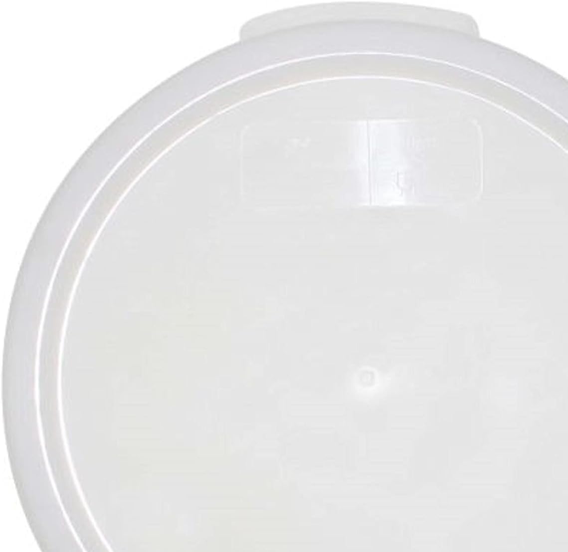 Round Food Storage Container Polypropylene - Commercial Food Storage Containers Meal Prep Containers Reusable Food Containers for Pantry Kitchen Storage Organization