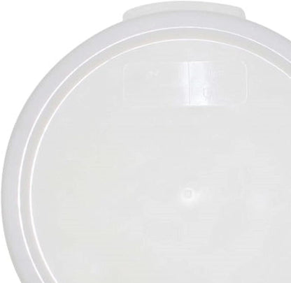 Round Food Storage Container Polypropylene - Commercial Food Storage Containers Meal Prep Containers Reusable Food Containers for Pantry Kitchen Storage Organization