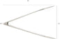Stainless Steel Flat Spring Utility Tong with Locking Ring Set of 3- Food Tongs Cooking Tongs for Grilling Barbecue Buffets Home Restaurants Food Tong Buffet Tong Appetizer Tong