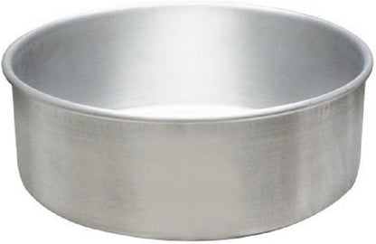 Aluminum Round Layer Cake Baking Pan Set of 3 - Bakeware for Cake Pizza Layer Cake Pans Easy Releasing Cake Baking Pans Circle Cake Pans Cake Tin Cheesecake Mold