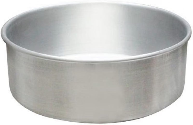 Aluminum Round Layer Cake Baking Pan Set of 3 - Bakeware for Cake Pizza Layer Cake Pans Easy Releasing Cake Baking Pans Circle Cake Pans Cake Tin Cheesecake Mold