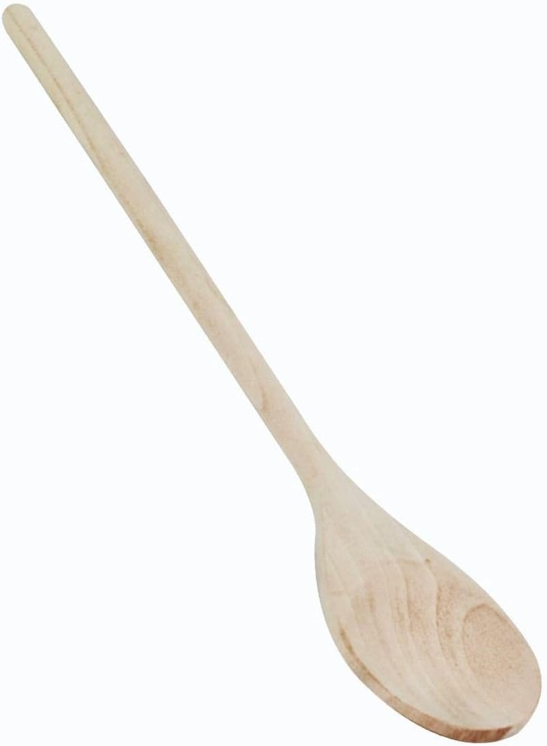 Classic Wooden Cooking Spoon Utensils Birchwood - Wooden Spoon Sets Wood Spoon Nonstick Utensil Comfort Grip Wood Spoons for Mixing Stirring Cooking