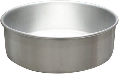 Aluminum Round Layer Cake Baking Pan Set of 3 - Bakeware for Cake Pizza Layer Cake Pans Easy Releasing Cake Baking Pans Circle Cake Pans Cake Tin Cheesecake Mold