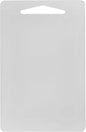 Utility Cutting Board White Plastic with Handle- Non-Skid Plastic Chopping Board Cutting Board for Kitchen Meat Vegetables Fruits Home Restaurants Dishwasher Safe