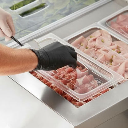Solid Polycarbonate Food Pan Lid - Food Storage Container Cover Restaurant Commercial Hotel Pans Cover for Food Prep Fruits Vegetables Beans Corns