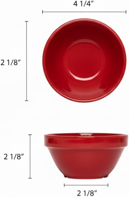 Bouillon Cup Color Melamine Set of 12- Dishwasher Safe Break-Resistant Reusable Bowls Serving Soup Bowl Broth Cups Soup Bowls Ice Cream Dipping Sauce