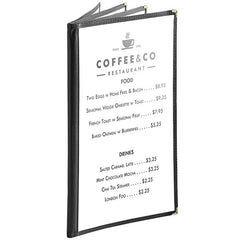 Four Page Book menu Cover 8x14