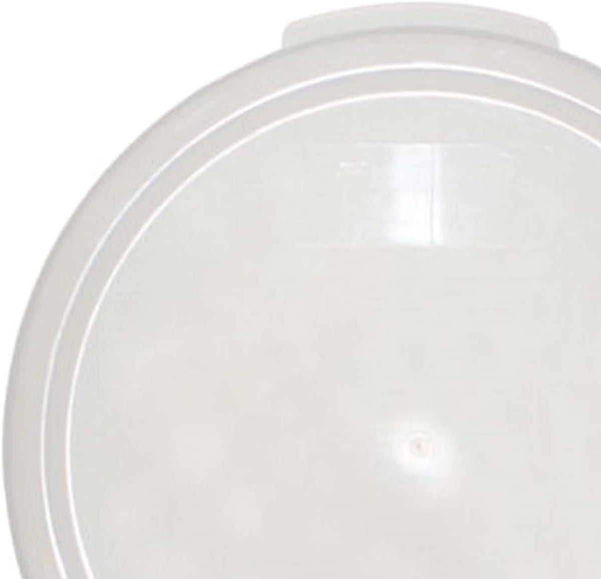 Round Food Storage Container Translucent Polypropylene- Commercial Food Storage Containers Meal Prep Containers Reusable Food Containers for Pantry Kitchen Storage Organization