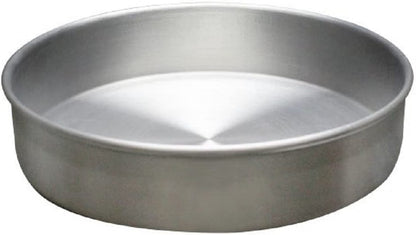 Aluminum Round Layer Cake Baking Pan Set of 3 - Bakeware for Cake Pizza Layer Cake Pans Easy Releasing Cake Baking Pans Circle Cake Pans Cake Tin Cheesecake Mold