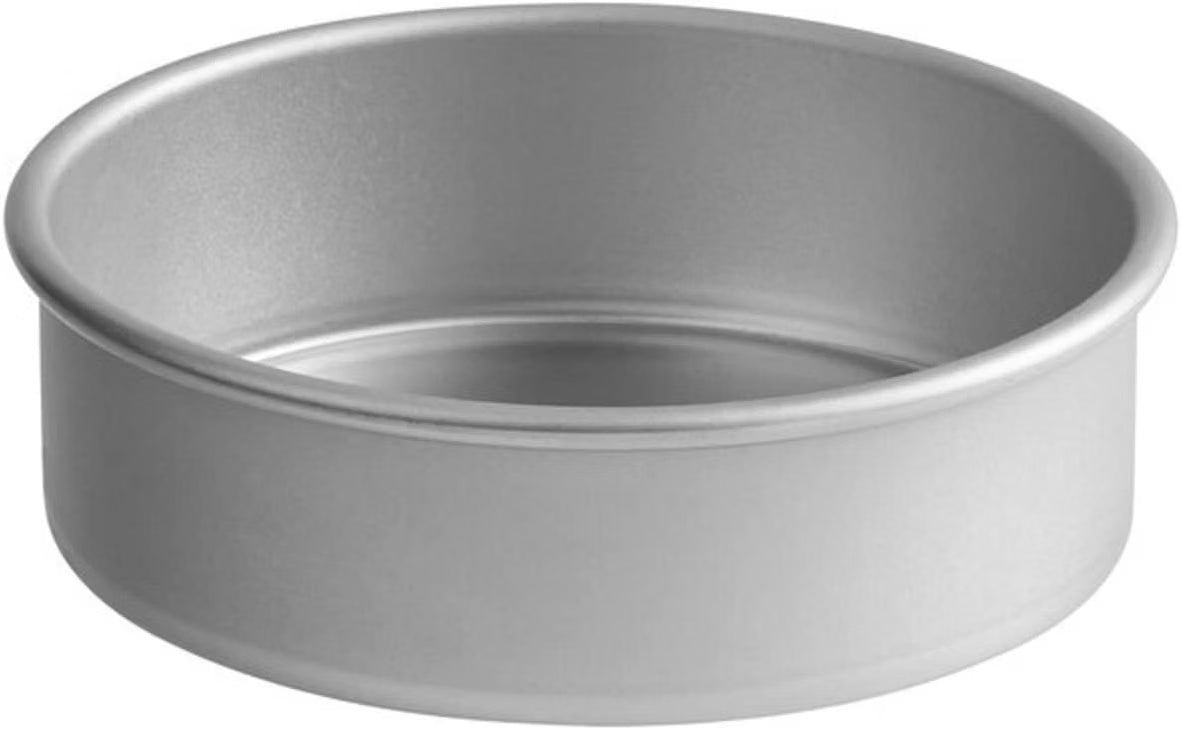 Aluminum Round Layer Cake Baking Pan Set of 3 - Bakeware for Cake Pizza Layer Cake Pans Easy Releasing Cake Baking Pans Circle Cake Pans Cake Tin Cheesecake Mold