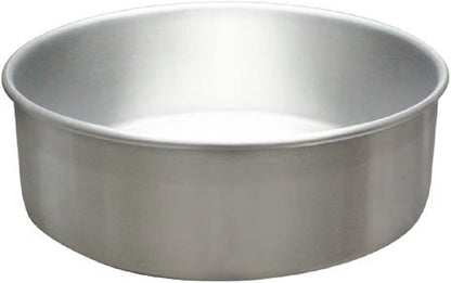 Aluminum Round Layer Cake Baking Pan Set of 3 - Bakeware for Cake Pizza Layer Cake Pans Easy Releasing Cake Baking Pans Circle Cake Pans Cake Tin Cheesecake Mold