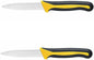 Blade Serrated Paring Knife German Steel with Soft-Grip Handles Set of 2- Fruit Knifes Razor Sharp Pairing Knives Kitchen Knives for Fruits Vegetables Home Kitchen Restaurants