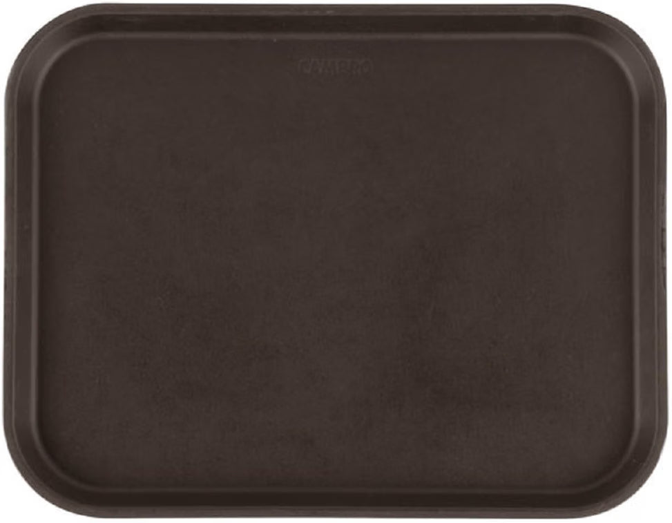 14" x 18"  Rectangular 2 Service Tray Fiberglass Non Slip Surface Service Trays Restaurant Tray Plastic Food Meals Server Tray for Home Kitchen Restaurant Cafeteria Bar Hotel