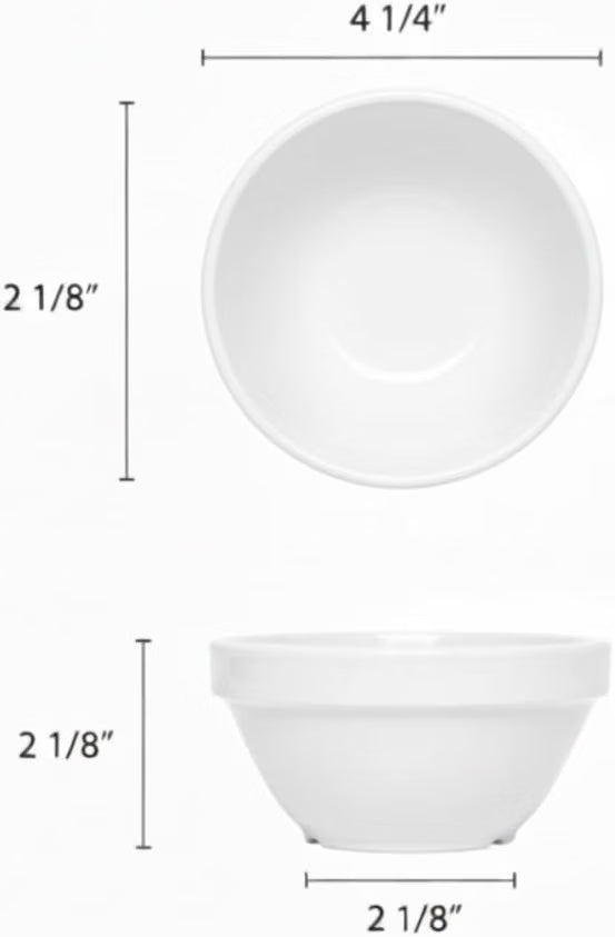 Bouillon Cup Color Melamine Set of 12- Dishwasher Safe Break-Resistant Reusable Bowls Serving Soup Bowl Broth Cups Soup Bowls Ice Cream Dipping Sauce