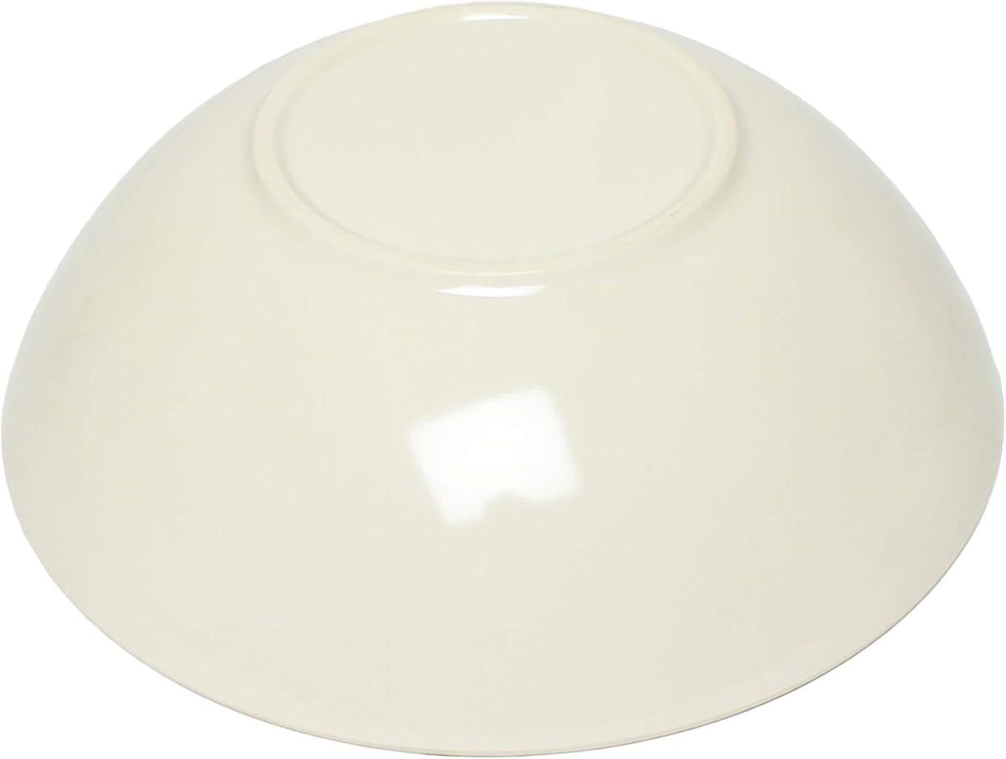 Round Serving Bowl Passion Melamine - Dishwasher Safe Break-Resistant Serving Bowl Soup Bowl for Salads Rice Pasta Dessert Side Dishes Home Restaurants