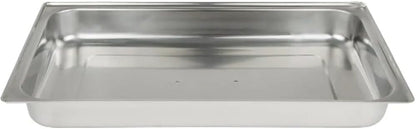 8 Qt. Full Size Stainless Steel Dome/Chafer Cover with Handle- Chafers and Buffet Warmer Cover for Catering Event Party Holiday Buffet Weddings Catering