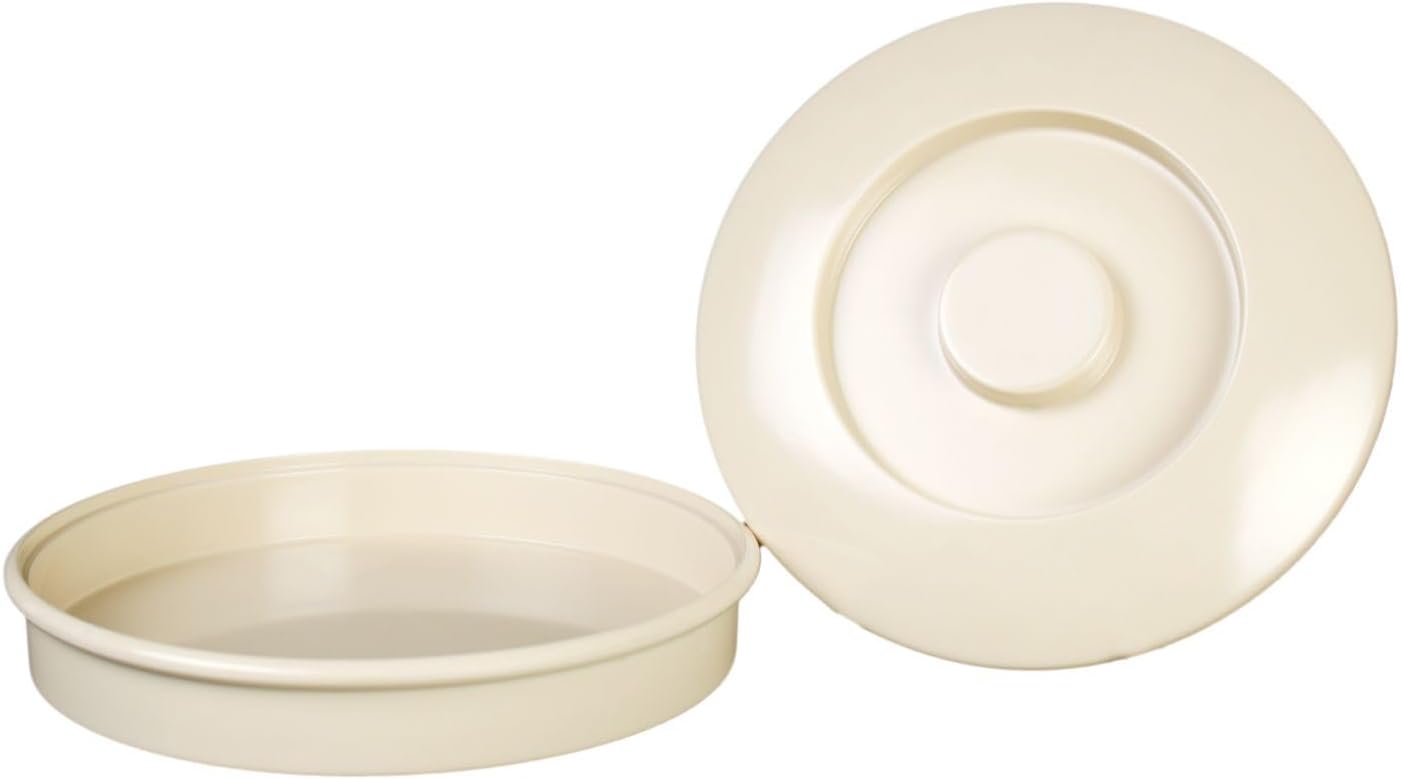 8-1/4” Tortilla Server with Lid Melamine Set of 12 - Tortilla/Pancake Keeper Food Container Perfect for Keeping Tortillas Pancakes and Waffles Warm Dishwasher Safe