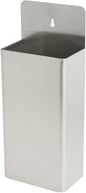5-3/4" x 10" Stainless Steel Wall Mounted Bottle Cap Catcher with Smooth Back Notch - Bottle Cap Catcher Collector Bottle Can Opener Tool for Home Kitchen Bar Coffee Shop