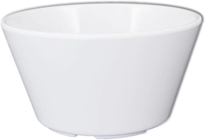 8 oz Bouillon Cup Melamine Set of 12- Dinnerware Soup Bowls Small Bowls for Side Dishes Dessert Soup Chili Dipping Sauce Dishwasher Safe Break-Resistant
