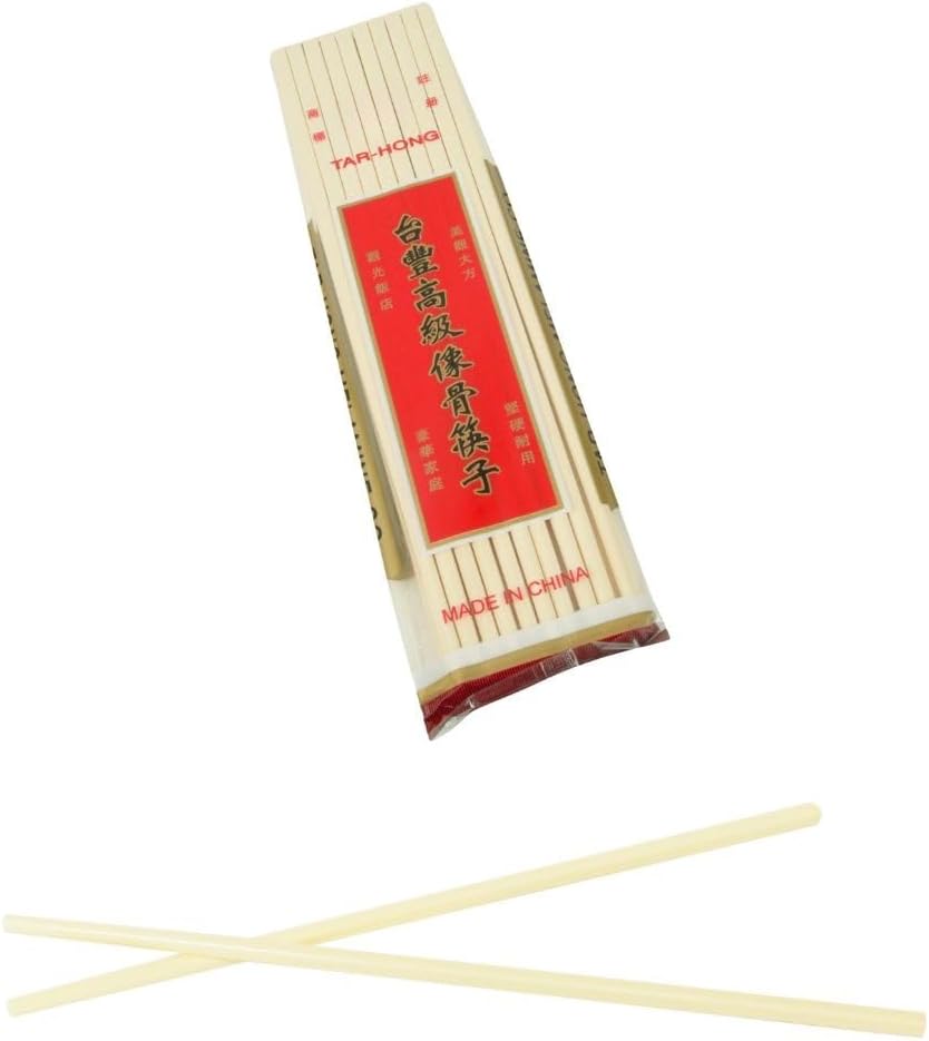 10-3/4” Chopsticks Set of 1000 Pairs - Reusable Chopsticks Japanese Chopsticks Bulk Chinese Chopsticks Lightweight Non-Slip Flatware Best for Sushi & Asian Dishes