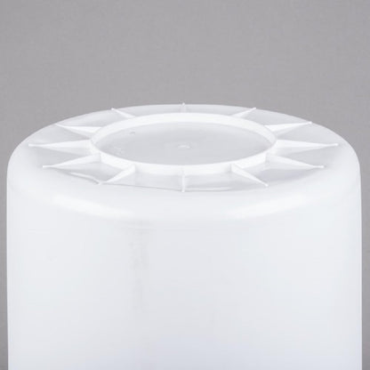 Round Trash Can Height White Color- Wastebasket Garbage Bin Trash Container Recycling Bin Kitchen Bathroom Bedroom Office Trash can