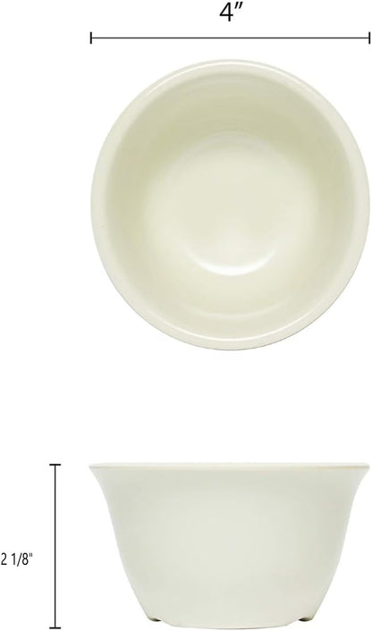 Bouillon Cup Color Melamine Set of 12- Dishwasher Safe Break-Resistant Reusable Bowls Serving Soup Bowl Broth Cups Soup Bowls Ice Cream Dipping Sauce