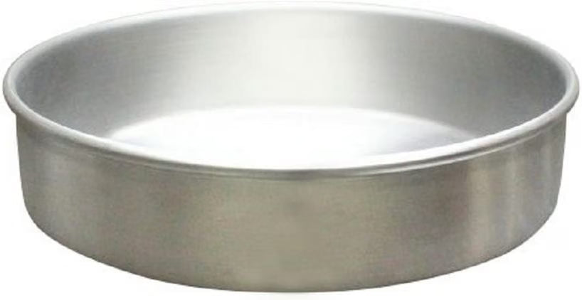 Aluminum Round Layer Cake Baking Pan Set of 3 - Bakeware for Cake Pizza Layer Cake Pans Easy Releasing Cake Baking Pans Circle Cake Pans Cake Tin Cheesecake Mold