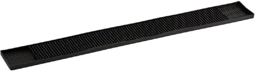 27" x 3-1/4" Long Rubber Bar Service No-Slip Mat- Bar Service Mat Service Mat Drying Bar Spill Mat for Counter Top Cafe Bar Kitchen Hotel Cocktail Perfect for Bars & Restaurants