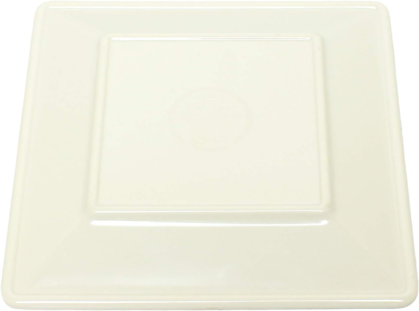 Square Plate Passion Melamine - Dinner Plates Reusable Dishes Plates Perfect for Dishes Dishwasher Safe Break-Resistant