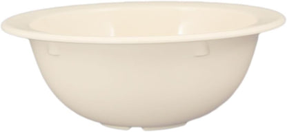 Grapefruit Bowl White Color Melamine Set of 12- Dishwasher Safe Break-Resistant Reusable Bowls Serving Bowl Soup Bowls Dessert Bowls for Fruits Salad Kitchen Restaurants
