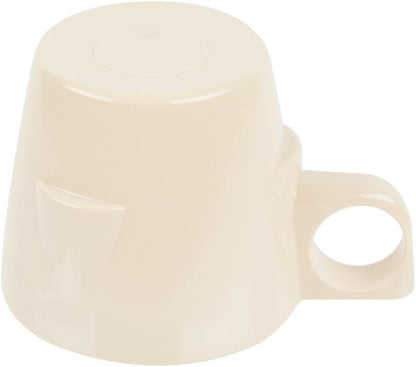 7 oz Stacking Cup Melamine Set of 12- Dishwasher Safe Break-Resistant Coffee Cup Set Reusable Plastic Cup for Latte Cappuccino Cocoa Hot Tea Mocha Home Cafe Restaurants