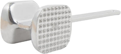Meat Tenderizer Aluminum Head and Handle- Meat Tenderizer Hammer Dual-side Mallet for Kitchen Heavy Duty Pounder For Tenderizing Steak Beef Chicken and Fish