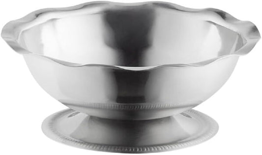 Stainless Steel Footed Sherbet Dish Mirror Finished Set of 2- Ice Cream Cups Dessert Bowls Perfect for Dessert Sundae Ice Cream Fruit