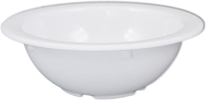 Grapefruit Bowl White Color Melamine Set of 12- Dishwasher Safe Break-Resistant Reusable Bowls Serving Bowl Soup Bowls Dessert Bowls for Fruits Salad Kitchen Restaurants