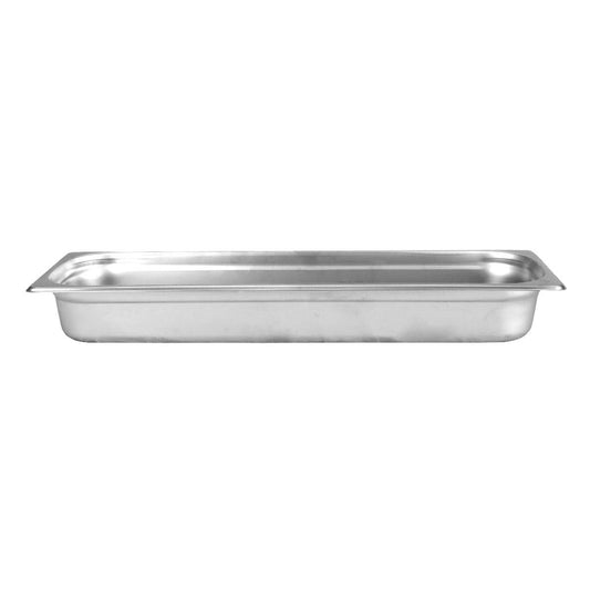 Deep Stainless Steel Anti-Jamming Steam Pan 22 Gauge- Chafing Steam Table Pans Catering Food Storage Metal Pan Hotel Pan for Restaurant Events Catering Use