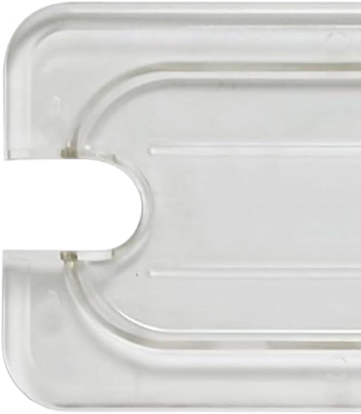 Solid Polycarbonate Food Pan Lid - Food Storage Container Cover Restaurant Commercial Hotel Pans Cover for Food Prep Fruits Vegetables Beans Corns