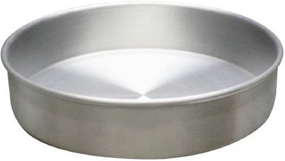 Aluminum Round Layer Cake Baking Pan Set of 3 - Bakeware for Cake Pizza Layer Cake Pans Easy Releasing Cake Baking Pans Circle Cake Pans Cake Tin Cheesecake Mold