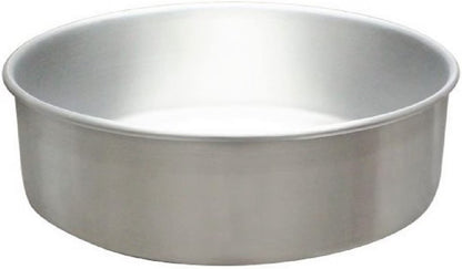 Aluminum Round Layer Cake Baking Pan Set of 3 - Bakeware for Cake Pizza Layer Cake Pans Easy Releasing Cake Baking Pans Circle Cake Pans Cake Tin Cheesecake Mold