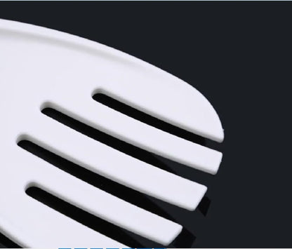Rice Serving Spoon White Color Polypropylene- Rice Spoon Scooper Spatula Paddle Serving Works for Rice Mashed Potato and More
