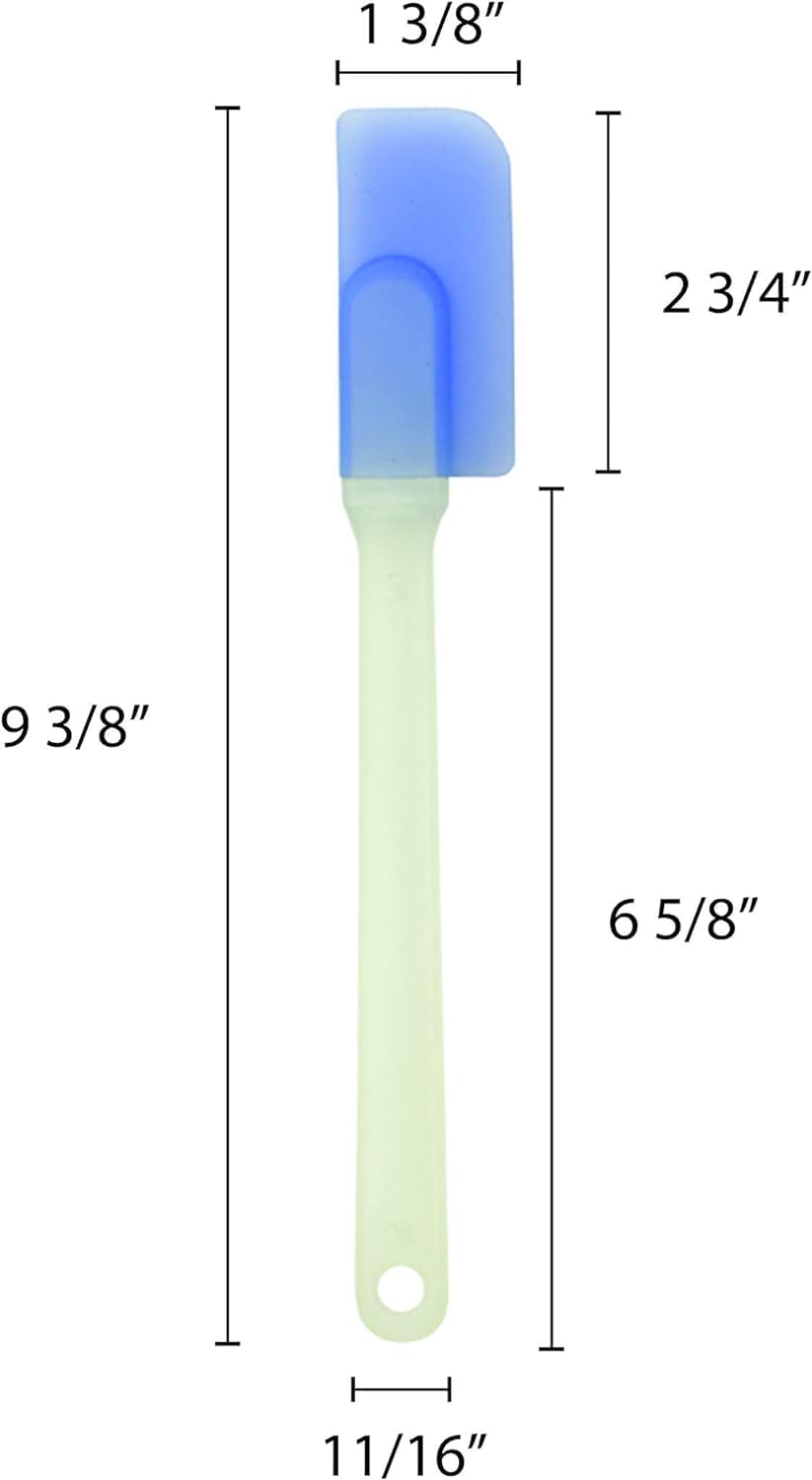3" Spatula/Food Scraper Heavy Duty Spatula- Food Scraper Good for Baking Cooking Scraping Stirring and Mixing