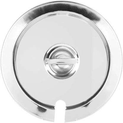 Stainless Steel Vegetable Inset Pan - for Soup Warmer and Soup Chafer Soup Pot Soup Station Applicable for Kitchen Hotel Catering Restaurant Buffet Parties Banquets