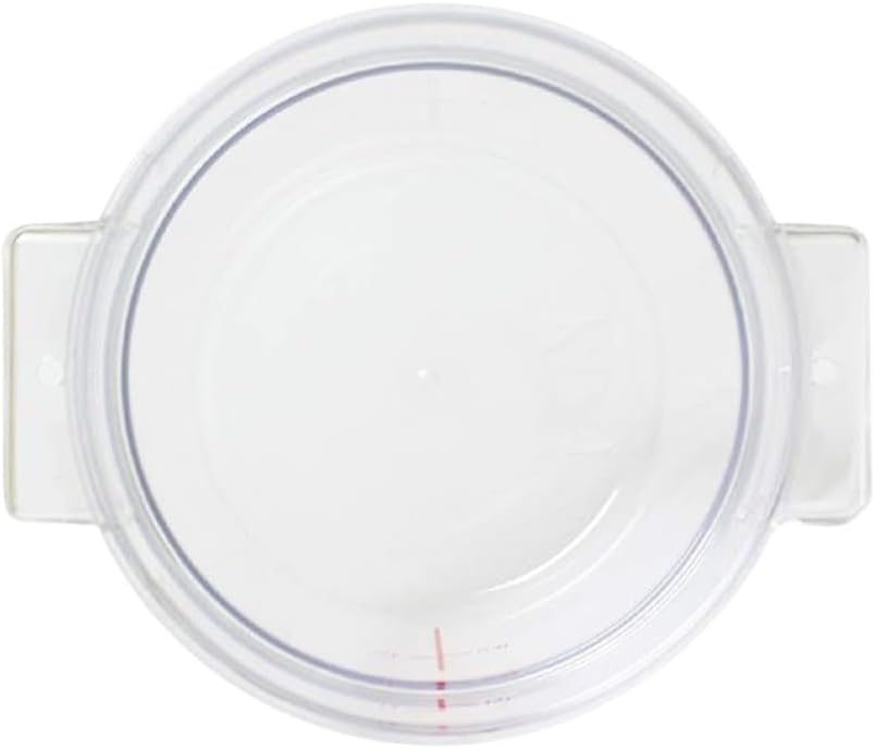 Round Food Storage Container Polypropylene - Commercial Food Storage Containers Meal Prep Containers Reusable Food Containers for Pantry Kitchen Storage Organization