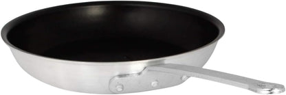Nonstick Frying Pan Aluminum Skillet with Plated Iron Riveted Handle - Mirror-Finish Skillet Cookware Egg Pan Omelet Pans Professional Cooking Pan Chefs Pan Dishwasher Safe